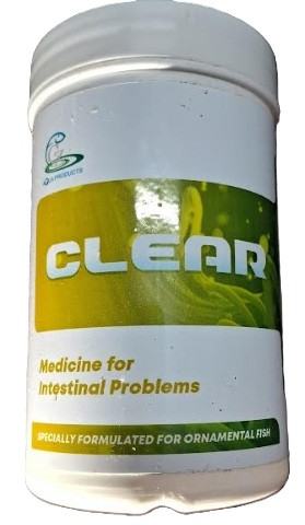 CLEAR Flowerhorn Fish Medication – Dropsy & Swollen Stomach Treatment Capsules