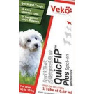 Veko QuicFIP Plus Spot On – Fipronil & Methoprene Flea, Tick & Lice Treatment for Dogs (2.68ml & 4.02ml)